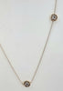 9ct Gold Necklace 22-24"