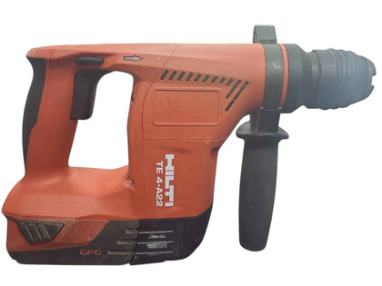 HILTI TE 4-A-22 Cordless Compact SDS+ Rotary Hammer Drill - 5.2Ah HILTI Battery Included (Red/Black)