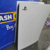 Playstation 5 Digital Edition Console, 825GB, White,  NO PAD