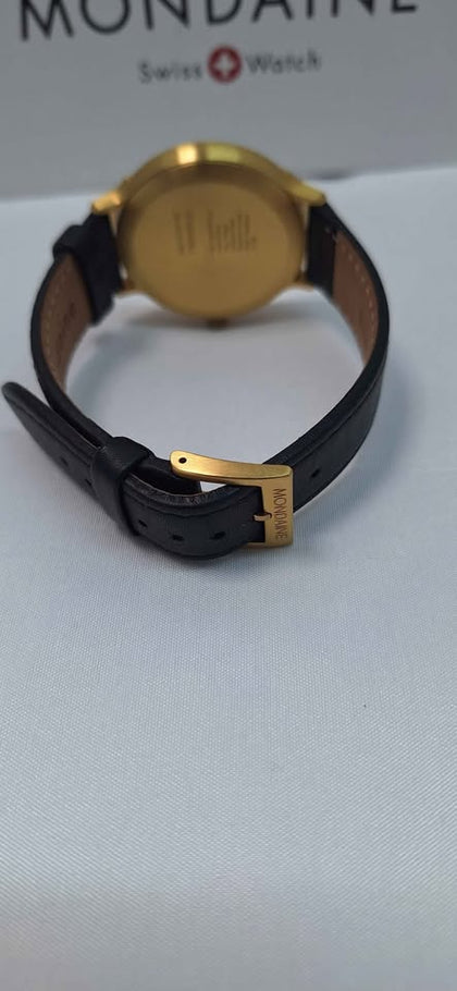 Mondaine Helvetica No.1 Light MH1.L2 Quartz Unisex Watch - Leather Strap - Boxed