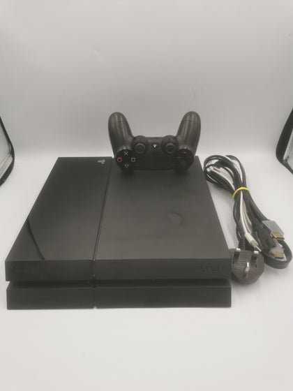 Sony Playstation 4 Console, 500GB Black, Unboxed with Controller