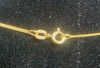 9CT Gold Necklace With Pendent 6.3G 375 18" Length HM