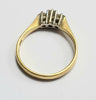 18CT GOLD DIAMOND RING - (Size L) - LEYLAND STORE