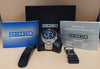 Seiko PADI Solar Quartz 43mm Blue Dial 200m Diver Steel Bracelet