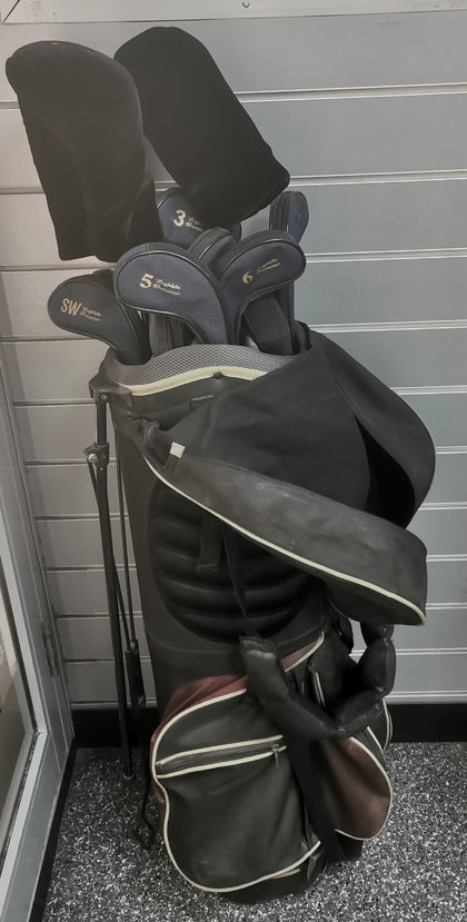 Hippo Golf Full Set including Bag, all irons, driver, putter, Pitching wedge and Sand Wedge