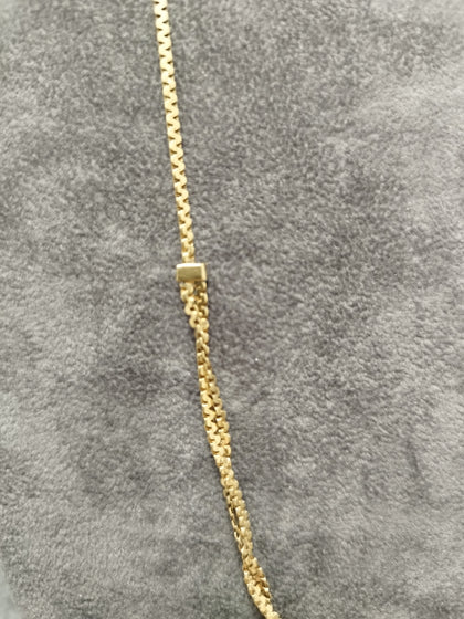 18ct Yellow Gold Serpentine Double Chain Necklace