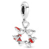 Pandora 790075C01 Dangle Charm Disney Kissing Mickey & Minnie Mouse