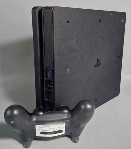 Sony Playstation 4 Slim Console, 500GB Black With Dual Shock Controller