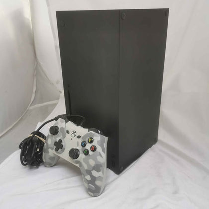 Xbox Series X Console, 1TB, Black, Boxed With Wired Pad