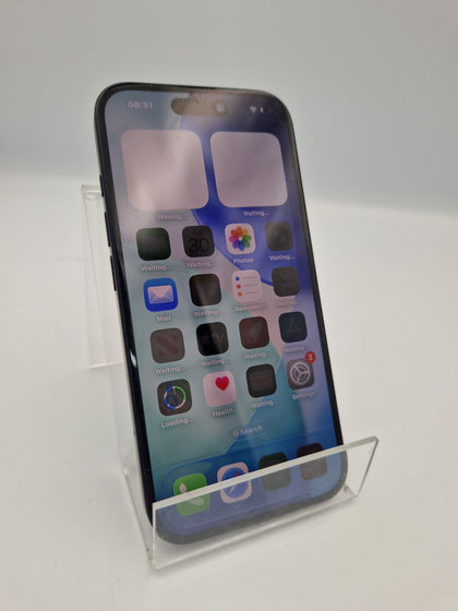 Apple iPhone 16 128GB black smartphone unlocked unboxed (91% Battery) small scratches on the front and back