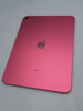 Apple iPad 10th gen 64GB pink 10.9" WiFi tablet unlocked unboxed (100% batt)
