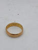 22CT Yellow Gold Wedding Band Rind - Size M -  3.65 Grams