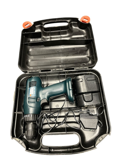 Black & Decker Kc12xc Type-1a Blue 12v 10mm Cordless Drill