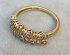 9ct Gold Diamond Cluster Ring "O"