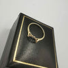 9ct Diamond Gold Ring Hallmarked 1.2g Size L **Hallmarked & Tested**
