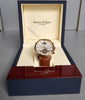 SWAN AND EDGAR Complexity - Automatic Watch for Mens | Moon Face & Open Heart Skeleton Dial | Stainless Steel Case