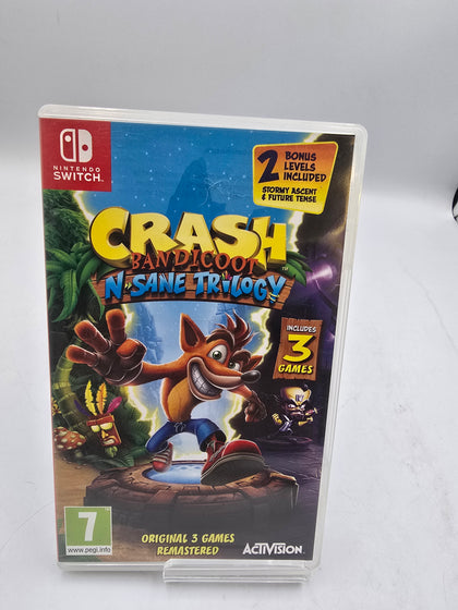 Crash Bandicoot N. Sane Trilogy Nintendo