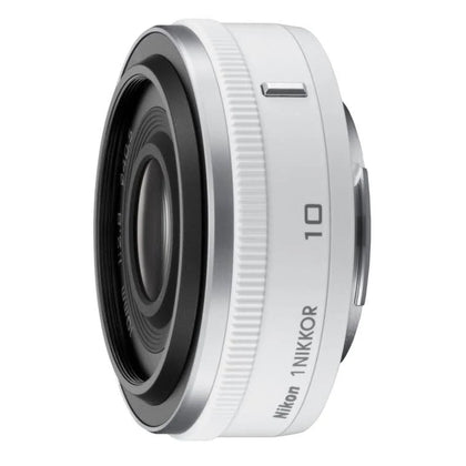 Nikon 1 Nikkor 10mm f/2.8 Lens (White)