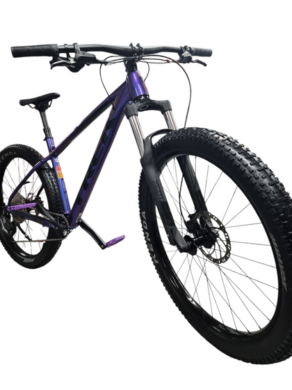 Trek Roscoe 6 2023 Downhill Hardtail Mountain In Purple Flip With Dropper Post - 27.5