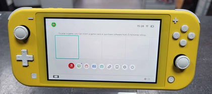 Nintendo Switch Lite Console, 32GB Yellow, Unboxed