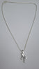 SILVER CHAIN + PENDANT 16" LEYLAND