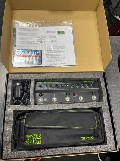 TRACE ACOUSTIC TRANSIT-A ACOSUTIC PRE AMP AND EFFECTS.