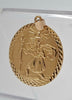 9 Carat Gold Saint Christopher Pendant