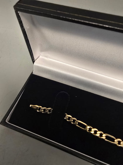 9ct Gold Bracelet 375 5.4G 7'' in Length