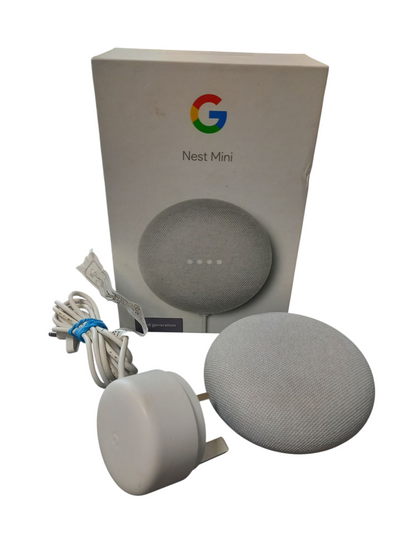 Google Nest Mini - Gen 2 - Smart Speaker - Wi-Fi, Bluetooth - Chalk