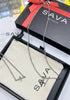 SAVA Bracelet & Necklace Set