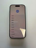 Apple iPhone 16 Pro - 256 GB - Black Titanium (Unlocked) - Battery Health 100%