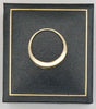 Q4ct 585 yellow gold ring size N Boxed 2.55g