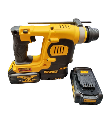 DEWALT SDS CORDLESS 18V HAMMER DRILL WITH 2 BATTERIES CHARGER & CASE