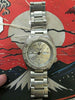Seiko 5 Sport 43mm Automatic Made In Japan All Silver-Toned Watch 4R36-08E0