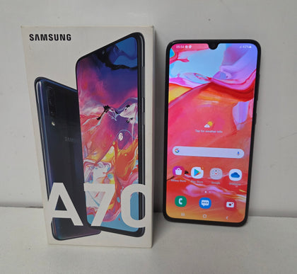 Samsung Galaxy A70 128GB Black Unlocked Boxed