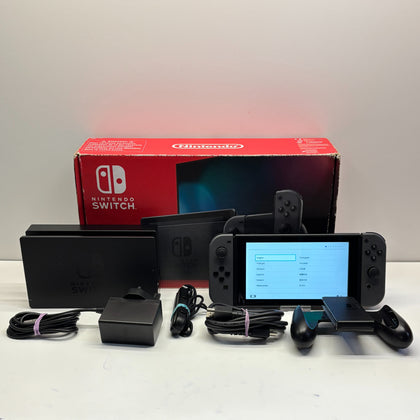 Nintendo Switch Console with Grey Joy Cons 32GB Boxed