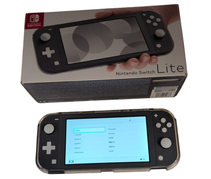 Nintendo Switch Lite Grey with Protective Silicone Case