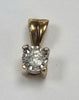 9ct Gold Diamond Pendant