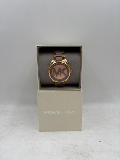 Michael Kors Ladies Watch Janelle 42mm Rose Gold MK7135