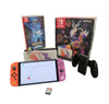 NNintendo Switch OLED Pokemon Scarlet and Violet Limited Edition w/Pokemon games**Boxed**