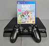 Playstation 4 Slim Console, 500GB Black + Bluey the videoganme