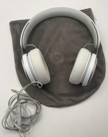 Beats wired white headphones
