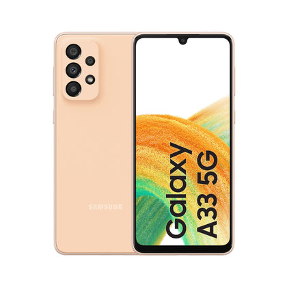 Samsung Galaxy A33 5G - Peach, 128GB - Unlocked