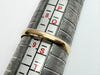 9ct yellow gold signet with pattern size R