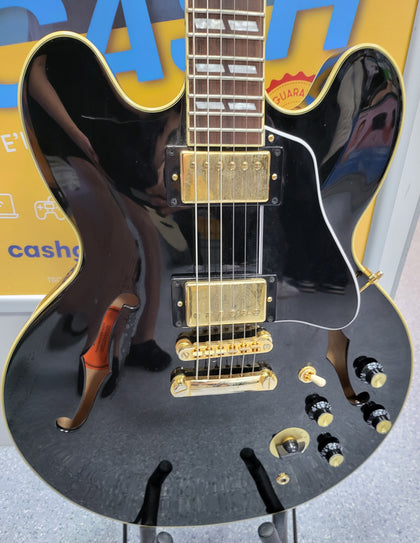 Epiphone ES-345 Ebony Semi-Acoustic Guitar
