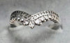 Pandora Princess Wishbone Ring Size "R"