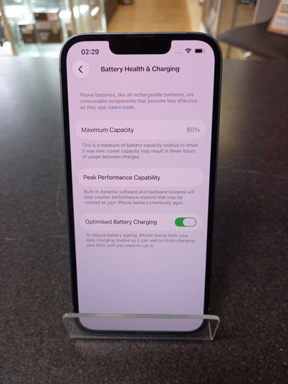 iPhone 14 128GB - Blue 80% bh