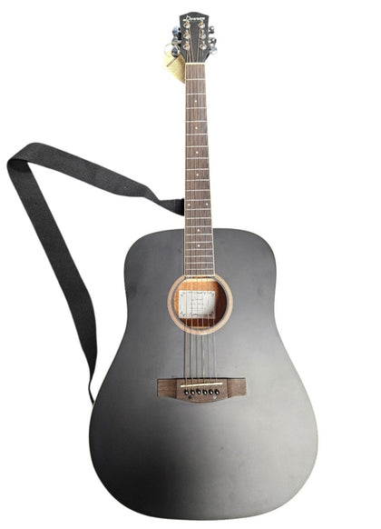 Donner Acoustic Guitar - Black - with Soft Case