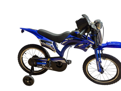 MEACOOL Kids Motorbike style bicycle. Ages 4-8