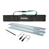 ** Collection Only ** Makita Guide Rail Full Kit Inc 2x 1.5m Rails, Joining Bar, Clamps & Carry Case